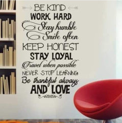 Quote Wall Stickers