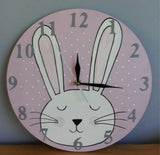 Bunny Wooden Clock