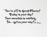 Dr Seuss Great Places Wall Sticker 