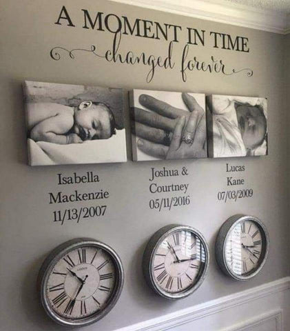 A Moment In Time Wall Sticker