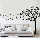 Butterflies Tree Vinyl Wall Sticker