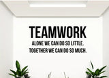 Teamwork Vinyl Wall Sticker