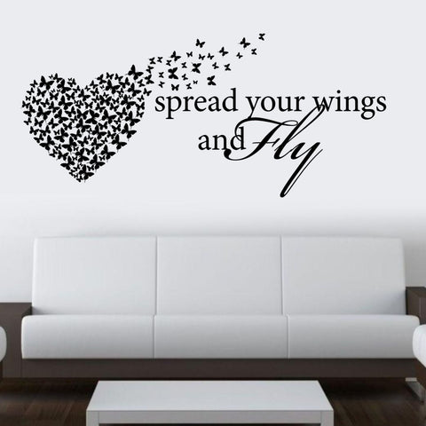 Spread Your Wings Wall Sticker